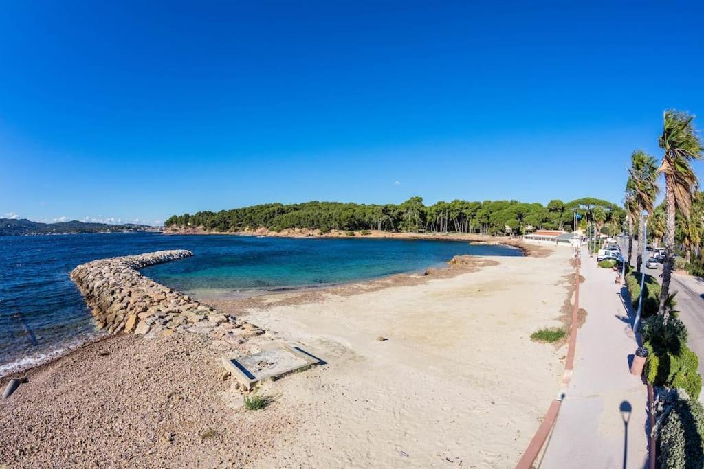 Petit Paradis Classe 3 Etoiles A 200M De La Plage! Terrasse-Wifi-Parking-Clim Saint-Mandrier-sur-Mer Buitenkant foto